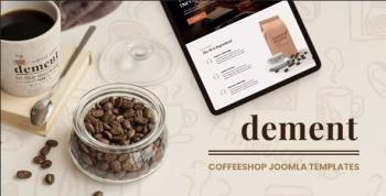 Dement - A Coffehouse Joomla 4 Templates